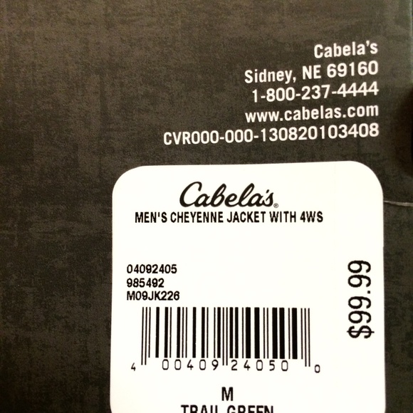 Cabelas Soft Shell Performance Jacket - New w/ Tag - Picture 3 of 7